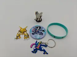 Mega Absol Pokemon Pin Badge 2015 From Collection Box w/ Additional Goodies - Image 1