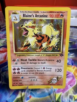 Blaine's Arcanine 1/132 Gym Challenge Holo - Image 1