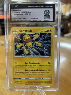 Pokemon TCG Galvantula World Record “1/1” From Gray Collection - Image 1