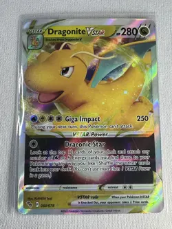 Dragonite VSTAR Ultra Rare Pokemon GO 050/078 NM - Image 1