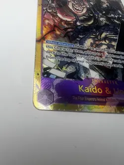 OP08-119 SEC Kaido & Linlin One Piece TCG EnglishEnglish Carting - Image 4