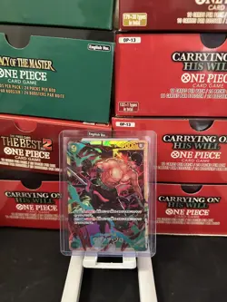 One Piece TCG OP06 Wings of the Captain OP06-118 Roronoa Zoro SEC M/NM Japanese - Image 1