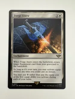 Forge Anew MTG Magic the Gathering Card NM Near Mint LTR - Image 1