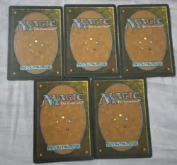 Magic the Gathering MTG Seeker (49) Fourth Edition LP w5 Lot (5) - Image 5