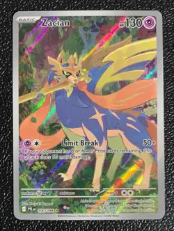Pokemon TCG: Zacian 100/094 Me02: Phantasmal Flames Holo - Image 1