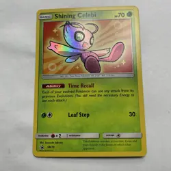 Pokemon Shining Celebi SM79 Black Star Promo - Image 1