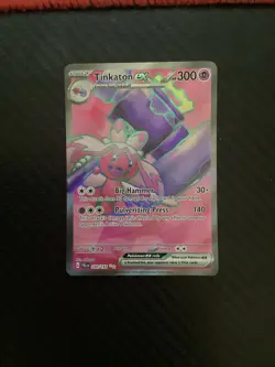 Pokemon TCG Tinkaton ex 240/193 SV02: Paldea Evolved Ultra Rare Holofoil NM - Image 1