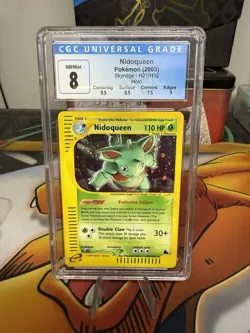 Pokemon Nidoqueen Holo Skyridge H21/H32 CGC 8 NM/Mint 2003 WOTC - Image 1