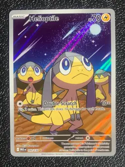 Pokemon TCG: Helioptile 143/132 Me01: Mega Evolution Holo - Image 1