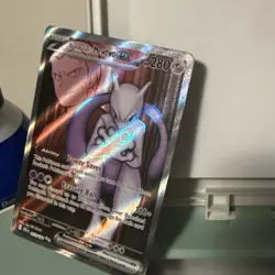 Pokemon TCG Team Rockets Mewtwo EX Full Art English - Image 1