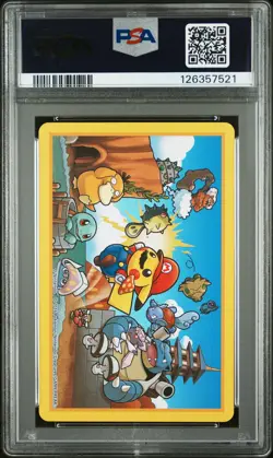 2016 POKEMON PLAYING CARDS MARIO PIKACHU 2 OF HEARTS PSA 10 - Image 2