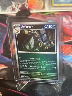 Umbreon Pokemon TCG Sv: Prismatic Evolutions Masterball Holo Card059/131 110 NM - Image 1