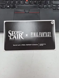 Sealed MTG Secret Lair X FINAL FANTASY: Grimoire Rainbow Foil Edition (EN) - Image 1