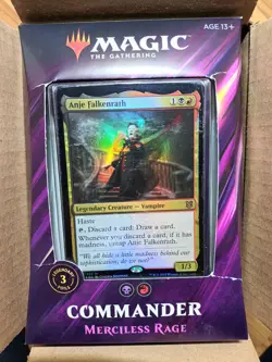 Magic The Gathering Commander 2019 Merciless Rage - Image 1