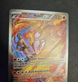 Team Rocket's Moltres ex 229/182 Sv10: Destined Rivals SIR Pokemon Pack Fresh NM - Image 3