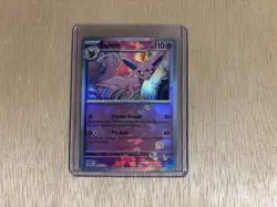 2025 POKEMON PRE EN-PRISMATIC EVOLUTIONS MASTER BALL REVERSE HOLO #033 ESPEON - Image 1