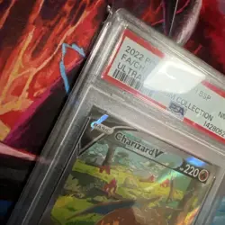 2022 Pokemon SWSH BSP Ultra Premium Collection #260 FA Charizard V PSA 8 - Image 4