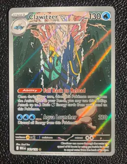 Pokemon TCG: Clawitzer 141/132 Me01: Mega Evolution Holo - Image 1