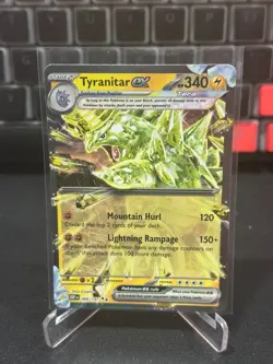 Pokemon TCG Scarlet & Violet: Obsidian Flames Tyranitar EX 066/197 - Image 1