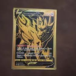 Pokemon TCG Zamazenta V SWSH077 Full Art Promo Holo 230HP Sword & Shield - Image 1