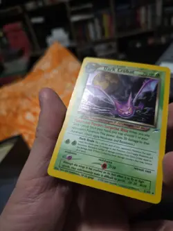 Pokemon Dark Crobat Neo Destiny Holo Rare Card Played, No Creases - Image 3