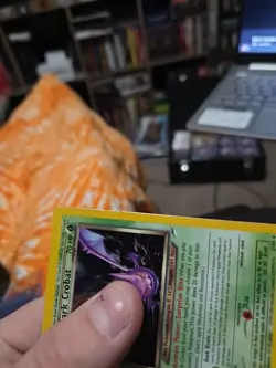 Pokemon Dark Crobat Neo Destiny Holo Rare Card Played, No Creases - Image 4