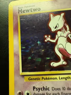 Mewtwo 10/102 Holo 1999 Base Set Pokemon Card TCG NM-M - Image 4