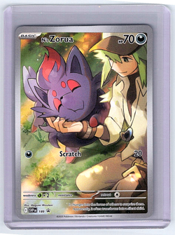 N's Zorua #189 Pokemon Promo Black Star NM - Image 1