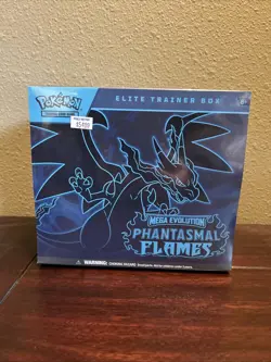 Pokemon Mega Evolution Phantasmal Flames Elite Trainer Box ETB Sealed - Image 1