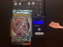 22.11g EXTREMELY HEAVY Journey Together Pokemon Sealed Booster Pack New SIR/HRU - Image 1
