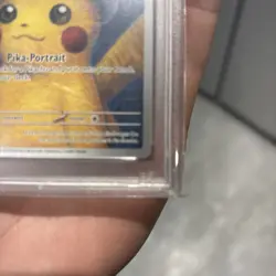 Pokemon Pikachu With Grey Felt Hat SVP 085 Van Gogh Promo Card PSA 9 MINT - Image 2