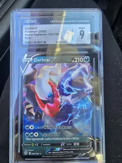 Pokemon TCG - Darkrai V 98/189 - Astral Radiance 2022 CGC 9 - Image 1