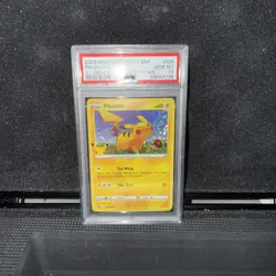 2020 Pokemon Black Star Promo Pikachu General Mills 25th Holo SWSH039 PSA 10 - Image 3