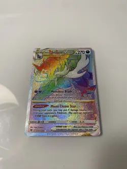 Pokemon Hisuan Samurott VStar 197/189 Rainbow Secret Rare Astral Radiance - Image 2