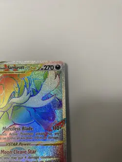 Pokemon Hisuan Samurott VStar 197/189 Rainbow Secret Rare Astral Radiance - Image 4