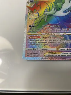 Pokemon Hisuan Samurott VStar 197/189 Rainbow Secret Rare Astral Radiance - Image 5