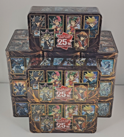 Yu-Gi-Oh! 12x LEERE Mega Tin Box 2023 25th Anniversary Tin Dueling Heroes - NEU! - Image 1