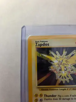 Pokemon Card Zapdos 16/102 Base Set Holo Rare WOTC LP - Image 2