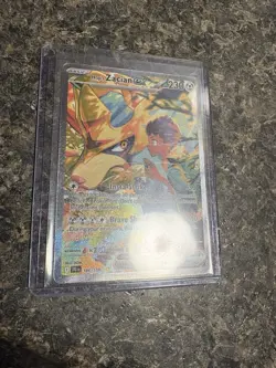 Hop's Zacian ex 186 Pokemon Journey Together Special Illustration Rare Card NM+ - Image 2