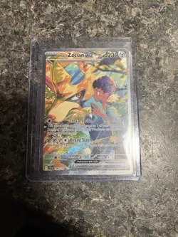 Hop's Zacian ex 186 Pokemon Journey Together Special Illustration Rare Card NM+ - Image 3