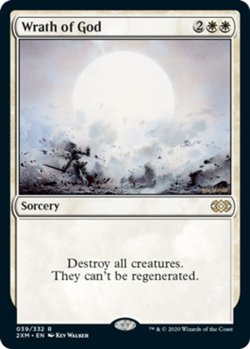 x1 Wrath of God R MTG Double Masters M/NM, English - Image 1