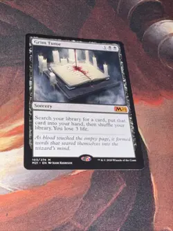 Grim Tutor X1 Mtg M21 Core Set 2021 Lp/Mp - Image 1