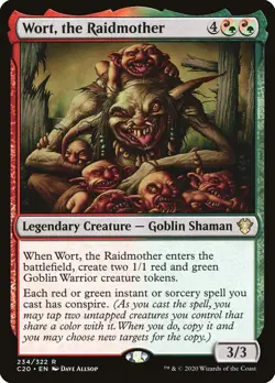 Wort, the Raidmother [Commander 2020] Magic MTG - Image 1
