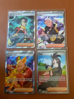 cartes Pokemon Lot de 16 cartes DRESSEURS TRES RECHERCHEES VF NM - Image 3