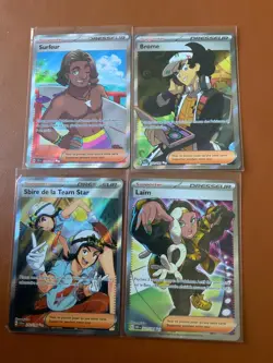cartes Pokemon Lot de 16 cartes DRESSEURS TRES RECHERCHEES VF NM - Image 4