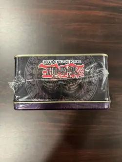 Yugioh 2002 Blue Eyes White Dragon Collectors Tin Factory Sealed - Image 2