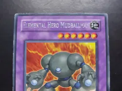 Yugioh - Elemental Hero Mudballman MDP2-EN002 Rare Promo - Image 2