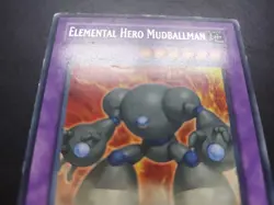 Yugioh - Elemental Hero Mudballman MDP2-EN002 Rare Promo - Image 5