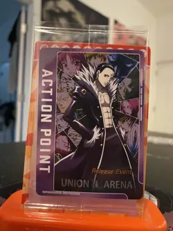 Union Arena (SEALED) Chrollo Release Event Action Point Promo - Image 1