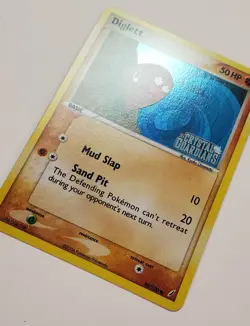 Diglett 50/100 EX Crystal Guardians Stamped Reverse Holo Pokemon TCG Card NM - Image 2